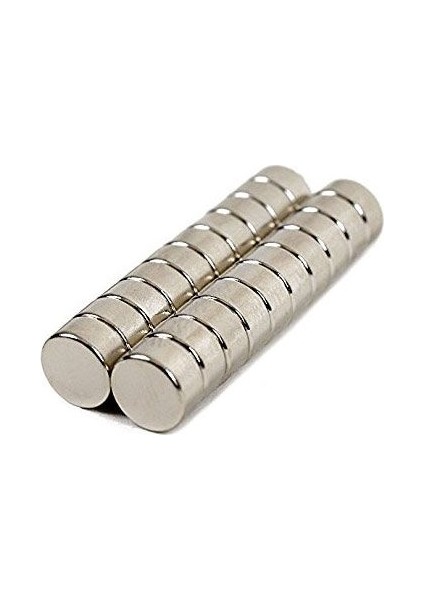 Neodyum Mıknatıs Çap 6 mm Kalınlık 3 mm 25'li Paket fiyatları