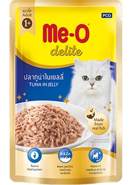 Delite Ton Balıklı Jelly Kedi Konservesi 70 gr