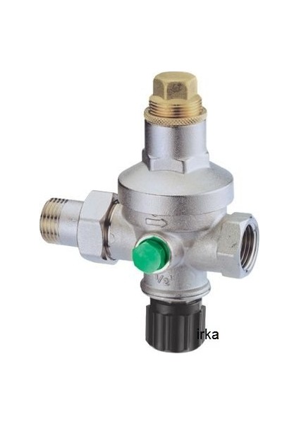 503 - 1/2'' Otomatik Kazan Doldurma Vanası - Manometreli (1,5-3 Bar Ayar Aralığı)