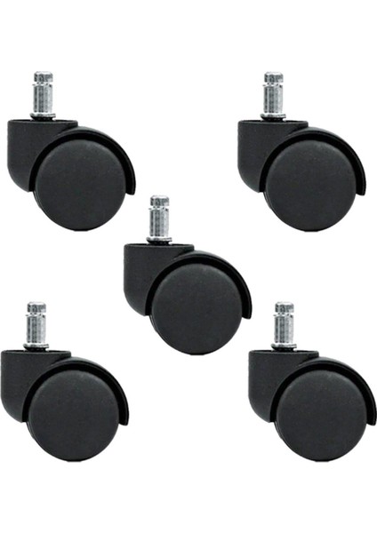 5 Adet Pimli Geçmeli Ofis Koltuk Sandalye Tekeri 50 mm fiyatları