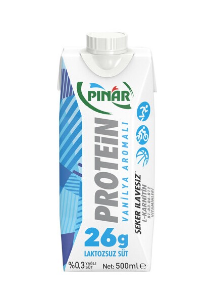 Protein Süt Vanilyalı 500 Ml