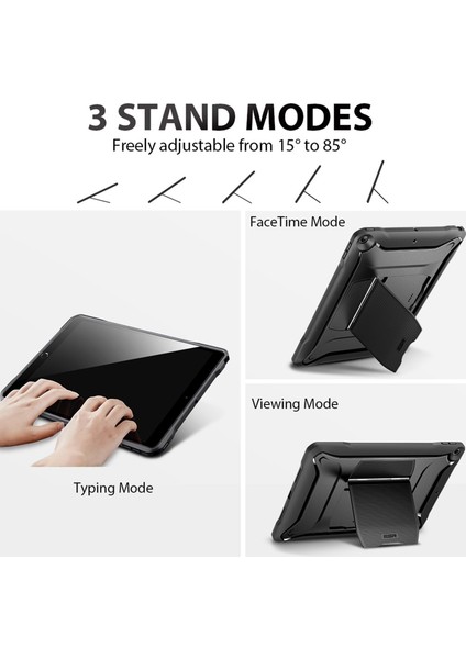 Apple iPad 10.5 2019 Kılıf Guardian Siyah