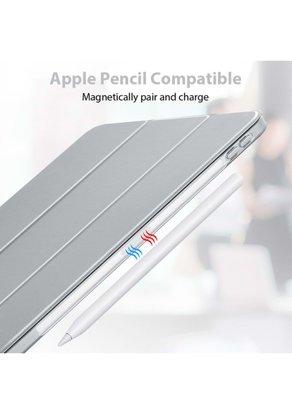 Apple iPad Pro 11 2020 Kılıf-Rebound Without Hasp-Silver Gray