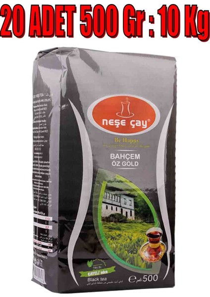 Neşe Çay Bahçem Öz Gold 500 gr x 20 Adet