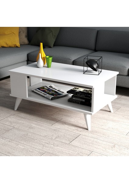 Orta Sehpa Beyaz- SHP0101