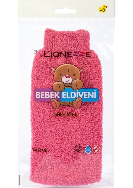 Lionesse Bebek Banyo Eldiveni 2020 - Pembe