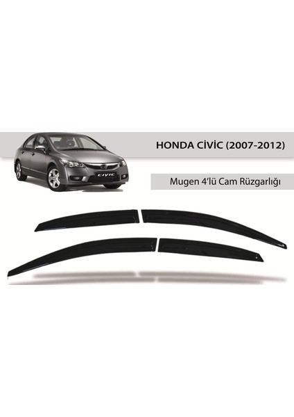 Honda Civic [07-12] Cam Rüzgarlığı