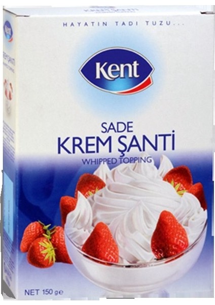 Krem Şanti Sade - 150 gr 2'li Paket