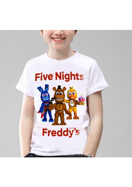 Five Nights At Freddy's Çocuk Tişört Unisex fiyatları