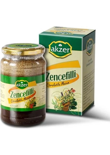 Zencefilli Çörekotlu Macun 420 gr