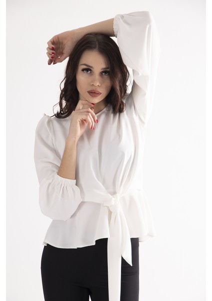 Kadın Beyaz Bluz 0806546.15 modelleri