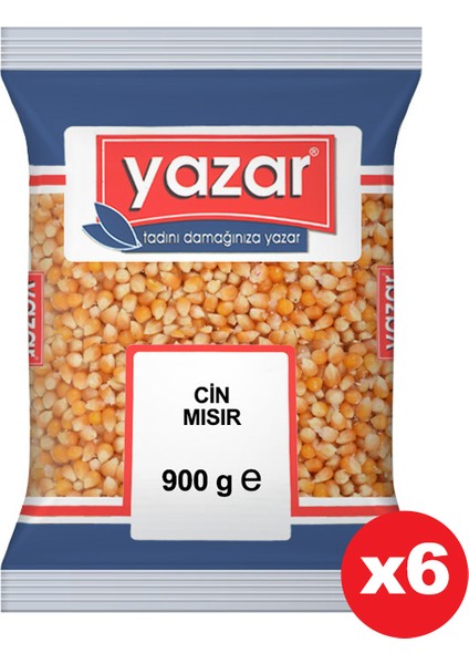 Patlatmalık Cin Mısır 900 gr x 6 Paket