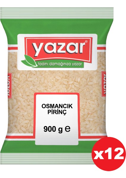 Osmancık Pirinç 900 Gr. x 12 Paket