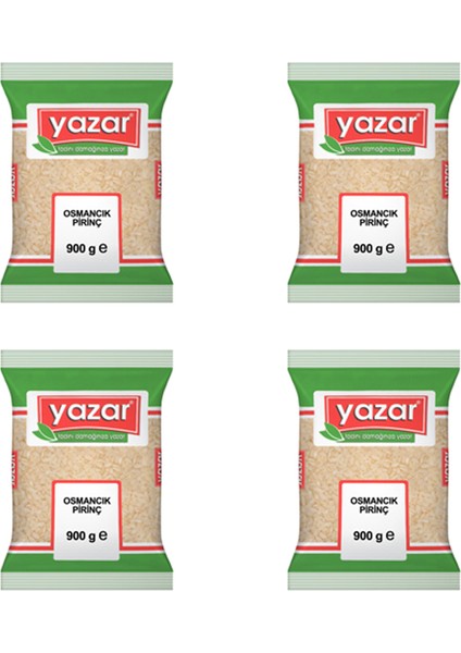 Osmancık Pirinç 900 gr x 4 Paket.