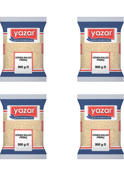 Gönen Baldo Pirinç 900 gr x 4'lü