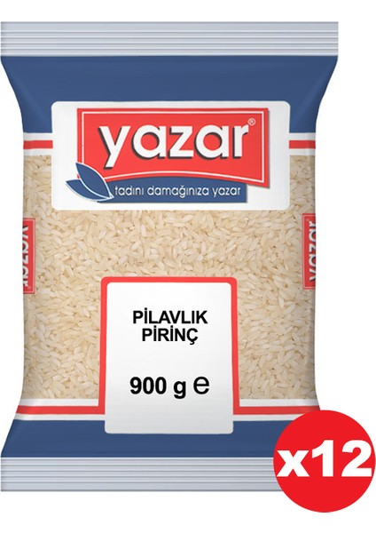 Pilavlık Pirinç 900 gr x 12'li