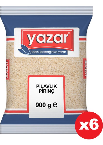 Pilavlık Pirinç 900 gr x 6'lı