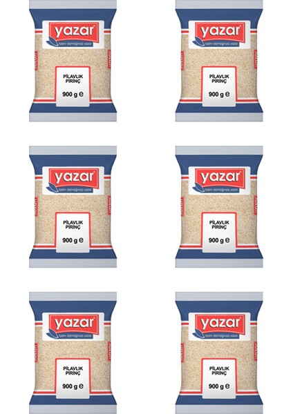 Pilavlık Pirinç 900 gr x 6'lı