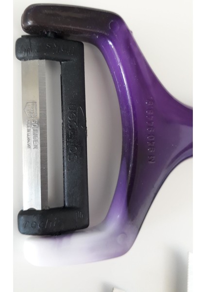 6 Ebruli Mor Meyve Bıçağı, Düz Soyacak ve Mikro Tırtıklı Doğrama Bıçağı Seti fırsatları