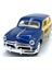 1949 Ford Woody Wagon Çek Bırak 5inch. Lisanslı Model Araba, Oyuncak Araba 1:40 3