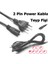 Ac Power Güç Laptop Kablosu 220 Volt Priz Fiş Tv Teyp Elektrik 1,5metre 3
