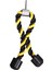 Rope Pushdown Triceps Halatı Sarı Siyah 1