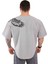 Gri Oversize Antrenman Tişörtü Rag Top Big Sam 3241 5
