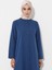 Boydan Düğmeli Tunik Indigo 2