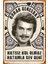 Orhan Gencebay Arabeskin Kralları Serisi Retro Ahşap Poster 1