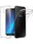 Samsung J7 Prime 2 Kılıf Şeffaf Silikon Kapak ve Ekran Koruyucu Set 1