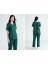 Yeşil Kadın Hastane DoktorKadın Hemşire Nöbet Üniforma Takımı 1