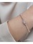 Rose Gold Taşlı Gümüş Bilezik 2