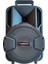 -Hitech HT-820 20 cm Hop.+Uhf Mikrofon (1el 1yaka )Usb/sd+Fm+Blue 1