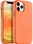 Apple iPhone 12 Pro Lansman Yeni Nesil Kılıf Içi Kadife Neon Turuncu 1