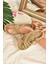 Altın Kumaş Kadın Sandalet F470135104 1