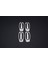 Peugeot Bipper Krom Kapı Kolu 4 Kapı 8 Prç. (Set) Paslanmaz Çelik 1