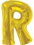 Folyo Balon Harf R Gold 34'' (86CM) 1