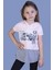 Kız Çocuk Eteği ve Kapüşonu Garnili T-Shirt 1