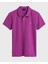 Erkek Mor Slim Fit Pique Polo 2202.542 1