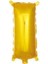 Harf Balon Folyo Küçük Boy 16 Inç 35 cm Gold I 1