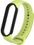 Xiaomi Mi Band 5 ve 6 Akıllı Bileklik Uyumlu Çift Renk Silikon Kordon (Fıstık Yeşil) 1