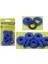 Çadır Zemin Izolasyon Tıpası Replacement Groundsheet Eyelets 10 Pack Blue 1