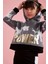 Kız Çocuk Power Baskılı Kapüşonlu Crop Sweatshirt T0515A621SP 4
