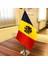 Moldova Masa Bayrağı Krom Direkli Tekli Bayrak 1