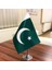 Pakistan Masa Bayrağı Krom Direkli Tekli Bayrak 1