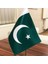 Pakistan Masa Bayrağı Krom Direkli Tekli Bayrak 2