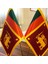 Sri Lanka Masa Bayrağı Krom Direkli Ikili Bayrak 2