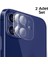 Apple iPhone 12 6.1 Best Full Tempered Cam Kamera Koruyucu 2ADET Set AL-33779 2