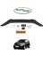 Hyundai Getz Ön Kaput Koruma Rüzgarlığı 3 mm Akrilik (Abs) Parlak Siyah Deflektör 2006-2011 2