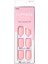 Color Kendinden Yapışkanlı Takma Tırnak Kısa Parlak Açık Pembe 1